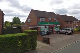 The site of Asfordby's restored post office stores in Charnwood Avenue, due to open next month
IMAGE Google StreetView