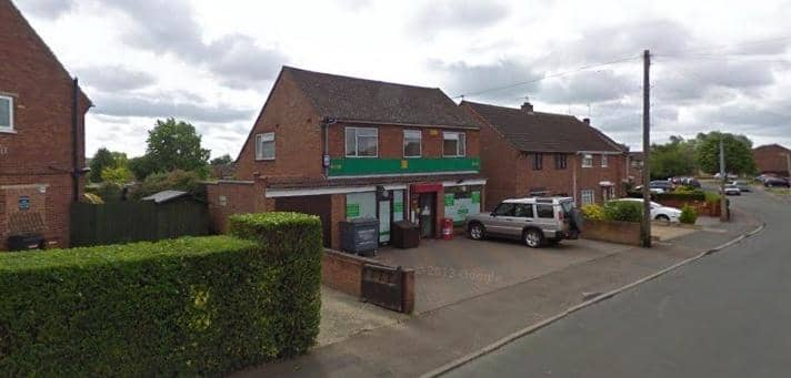 The site of Asfordby's restored post office stores in Charnwood Avenue, due to open next month
IMAGE Google StreetView