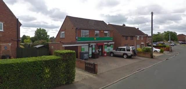 The site of Asfordby's restored post office stores in Charnwood Avenue, due to open next month
IMAGE Google StreetView