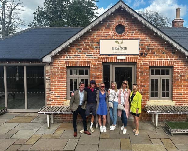 Staff and owners of the The Grange Garden Centre at their new retail space at the Engine Yard