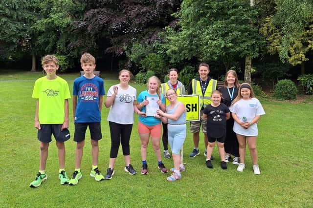Birch Wood Special School students getting involved with Melton's junior parkrun