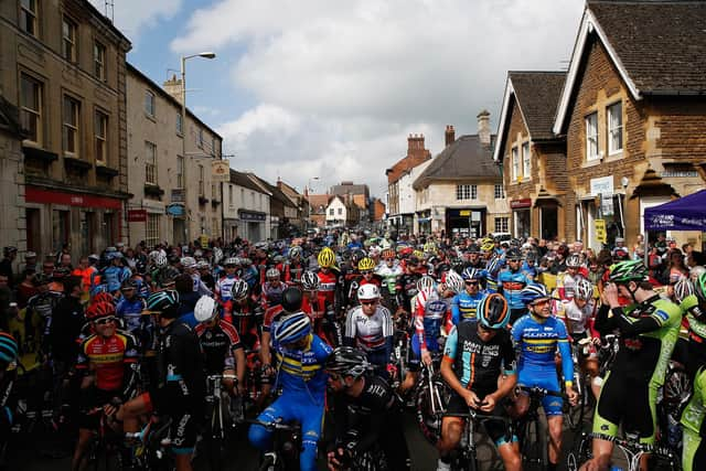 A previous edition of the CiCLE Classic all ready to start.