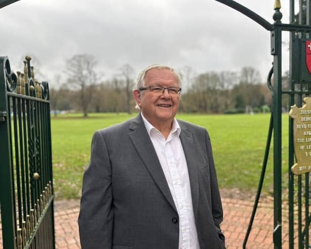 Graham Bett, chair of Melton Mowbray Town Estate
