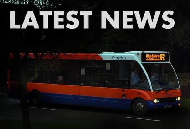 Latest news about bus services