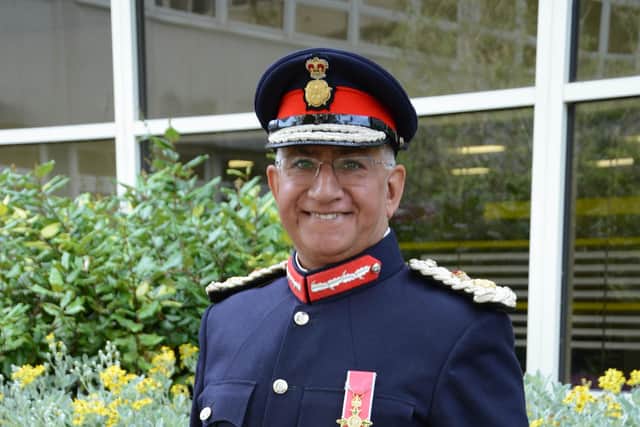 Lord Lieutenant of Leicestershire, Mike Kapur OBE