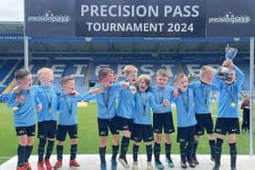 Precision Pass Tournament winners Asfordby Allstars U7s.