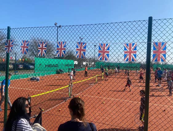 Melton Mowbray Tennis Club, which will be hosting a fundraising tournament for Rainbows Hospice in 2024