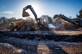 Work at the Abbey Park Road Morro Partnerships development