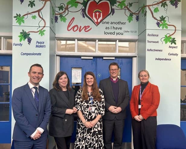 Hope Hamilton CE Primary School visited by Children’s Commissioner and Bishop of Leicester