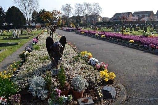 Barkby Road Cemetery. Photo: Syston Town Council