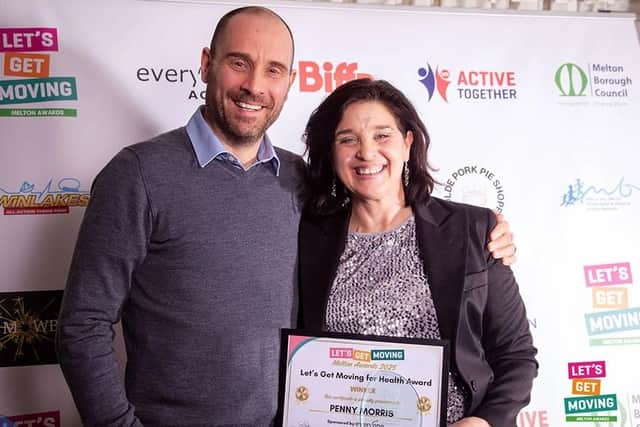 Penny Morris - Health Award winner
