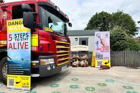 Melton firefighters visit Brownlow Primary School to warn pupils about swimming in open water