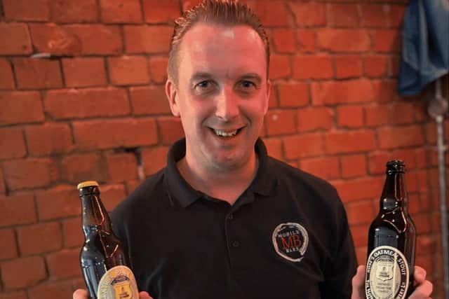 MD Matt Buckley, who has secured a corporate sponsorship deal for MB Mobile Bars & Events