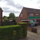 The site of the new Post Office in Asfordby - Northfield Stores - which opened on Friday