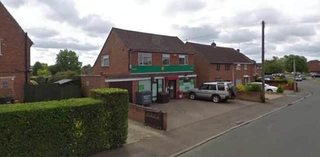 The site of the new Post Office in Asfordby - Northfield Stores - which opened on Friday