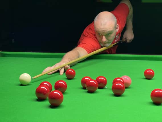 Brian Slater, the first professional snooker coach to work out of Jackson's Lounge in Melton Mowbray