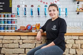 Round Corner Brewing's Lara Lopes, who has been named the nation's best young brewer