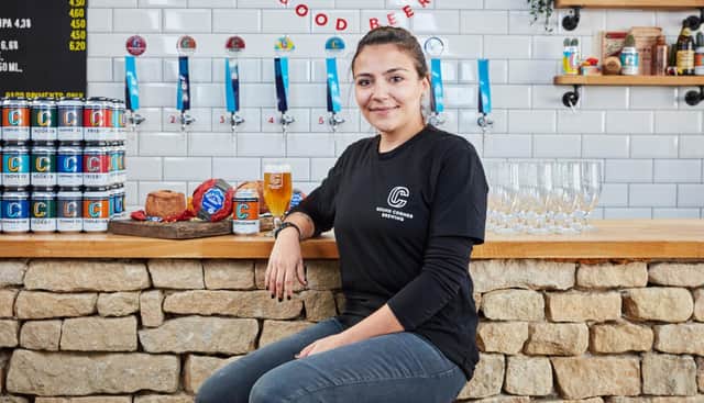 Round Corner Brewing's Lara Lopes, who has been named the nation's best young brewer