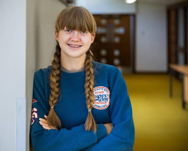 Rhianna Reid, an award-winning young Leicestershire carer