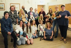 Dog owners enjoying a Buddiepet Canine First Aid Class