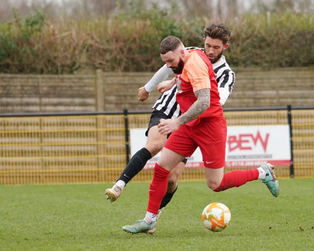 Ryan Calver - red card at Deeping