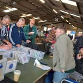 Visitors looking for vinyl at a previous Melton Record Fair