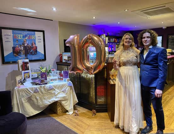 Jacob and Bryony Mundin at the party celebrating their 10 years  running The Regal cinema