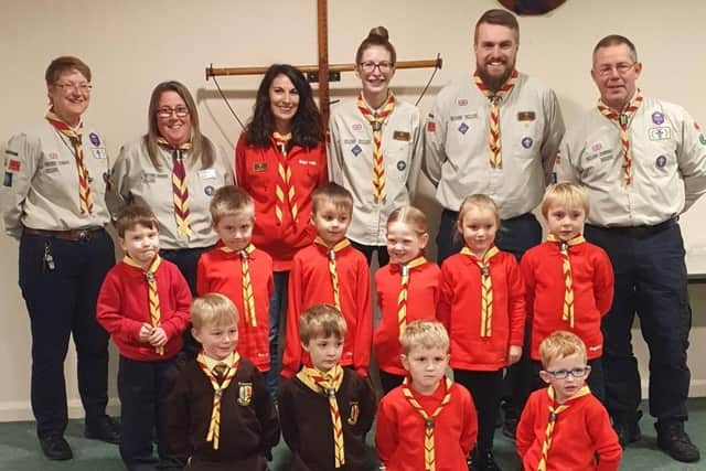 Members of the first ever 4th Melton Mowbray Squirrel Drey