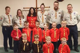Members of the first ever 4th Melton Mowbray Squirrel Drey