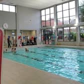 Waterfield Leisure Centre's swimming pool at Melton Mowbray
