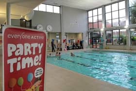 Waterfield Leisure Centre's swimming pool at Melton Mowbray