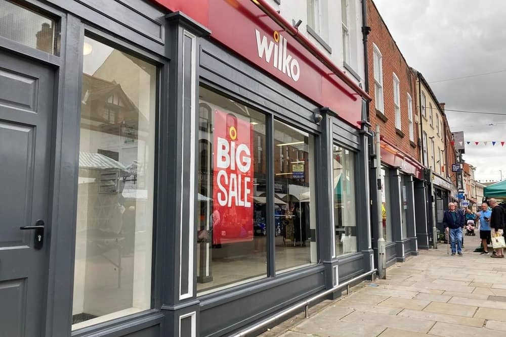 The Wilko store in Melton Mowbray