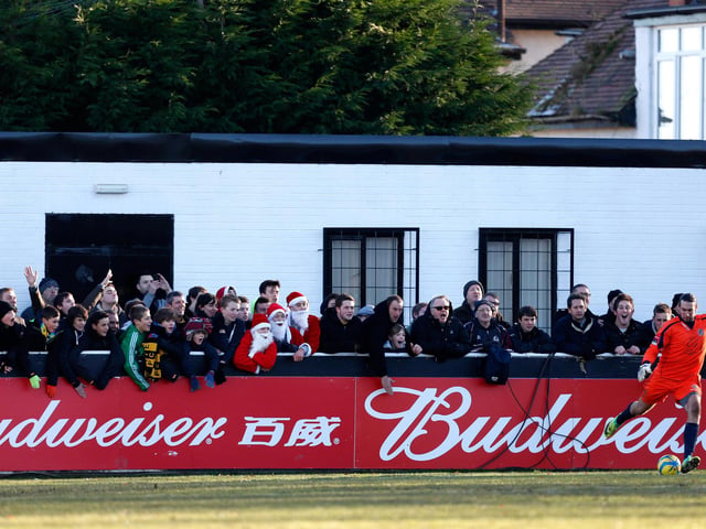 Harrogate Town's average attendance this season is 2,243.