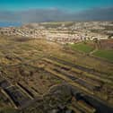 An aerial view of the former Woodhouse Colliery site where West Cumbria Mining (WCM) have been given approval to once again extract coal. Picture: Christopher Furlong/Getty Images