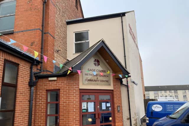 Sage Cross Methodist Church in Melton Mowbray