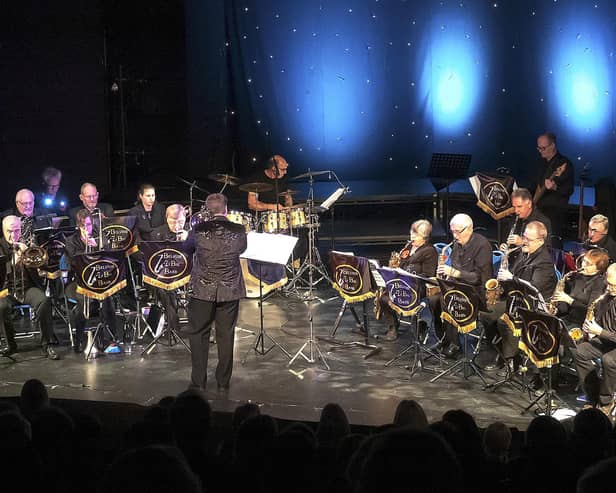 Belvoir Big Band performing a previous concert at Melton Theatre