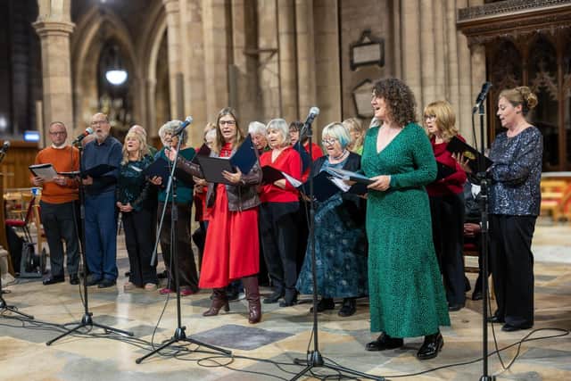 Hickling Choir singing at St Mary's Church
