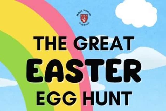 The Great Easter Egg Hunt is coming to Melton Mowbray on Sunday