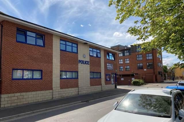Melton Mowbray police station, in King Street