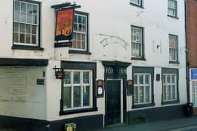 The Fox Inn, on Leicester Street, Melton Mowbray, as it looked before closing in 2011