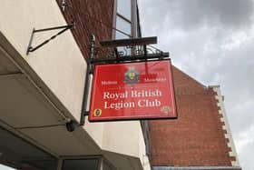 The Royal British Legion social club in Melton Mowbray