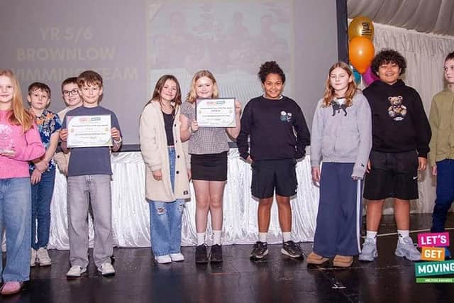 Brownlow School swimming team win Primary School Team of the Year
