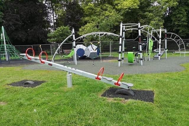 The destination play park in Melton