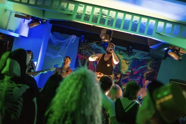 One of the acts at last year's MELTDOWN Halloween Freakfest at Tubes on Friday