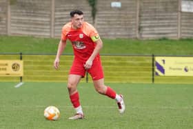 Sam Beaver - set up Melton's second goal at Belper.