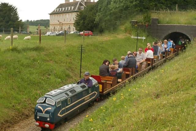 The Stapleford miniature railway is one of the area's popular tourist attractions