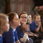 Primary school pupils take part in the Lions Roar national competition