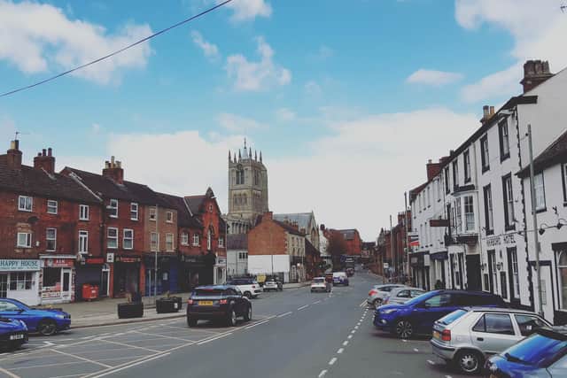 Burton Street in Melton Mowbray