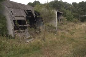 One of the former Nissen huts which stood on the Sandy Lane site which is now earmarked for housing