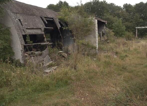 One of the former Nissen huts which stood on the Sandy Lane site which is now earmarked for housing